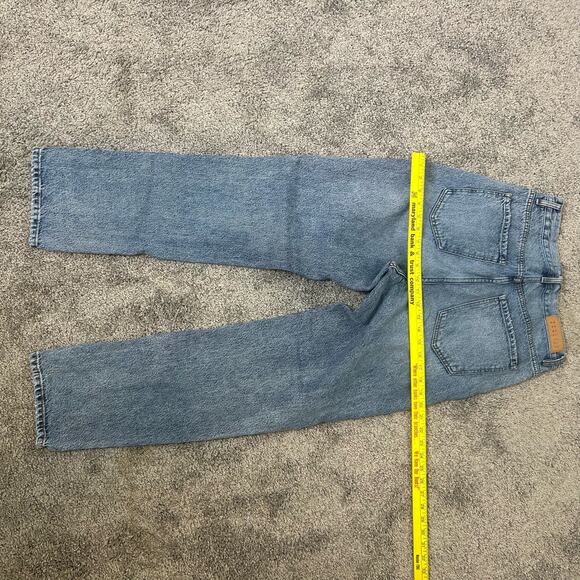 Pac Sun Jeans Women's Size 28 Dad Jean Inseam 29 distressed Button Fly - Picture 5 of 7